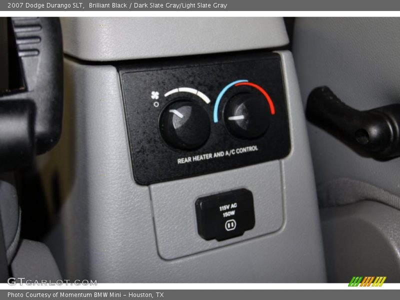 Brilliant Black / Dark Slate Gray/Light Slate Gray 2007 Dodge Durango SLT