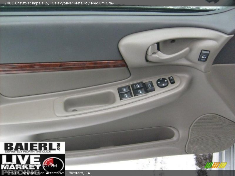 Galaxy Silver Metallic / Medium Gray 2001 Chevrolet Impala LS