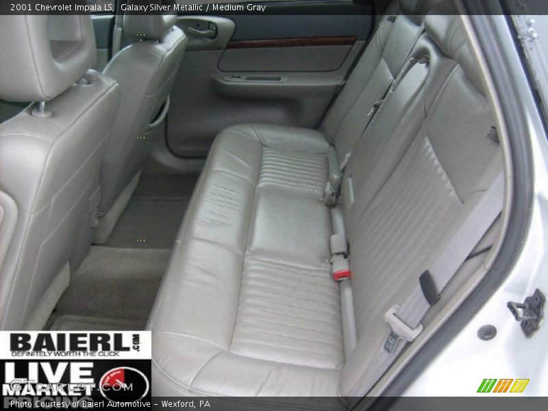 Galaxy Silver Metallic / Medium Gray 2001 Chevrolet Impala LS