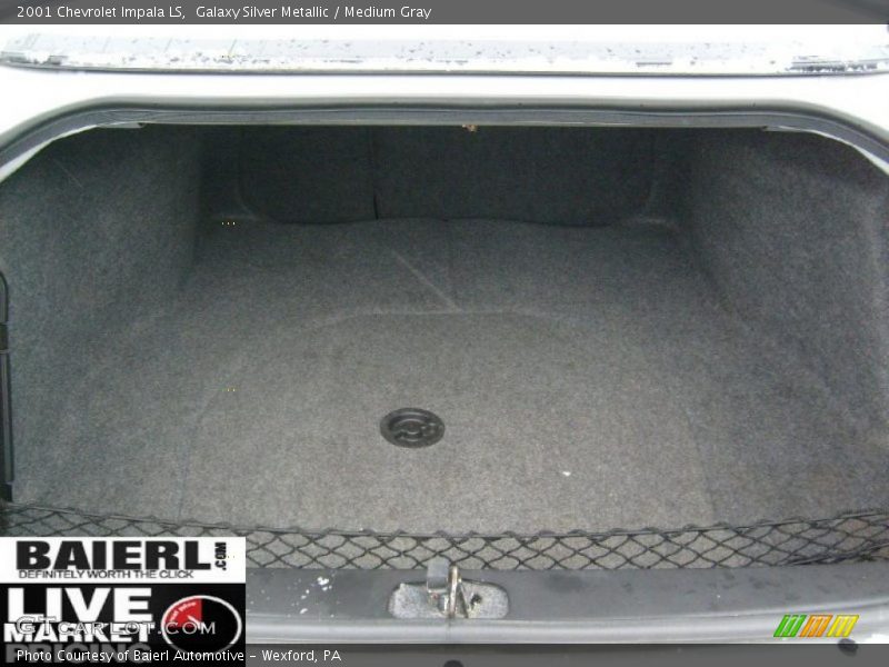 Galaxy Silver Metallic / Medium Gray 2001 Chevrolet Impala LS