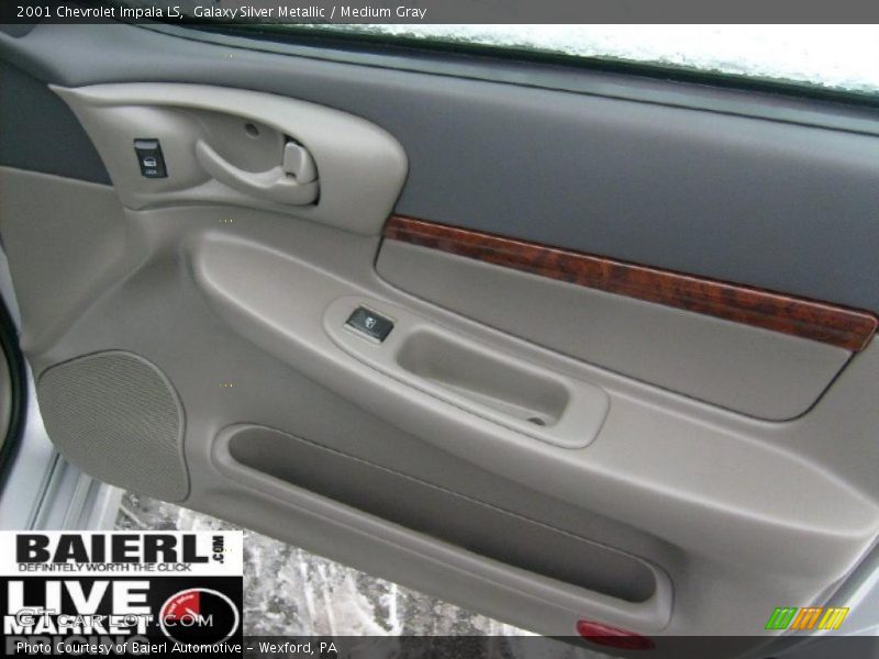 Galaxy Silver Metallic / Medium Gray 2001 Chevrolet Impala LS