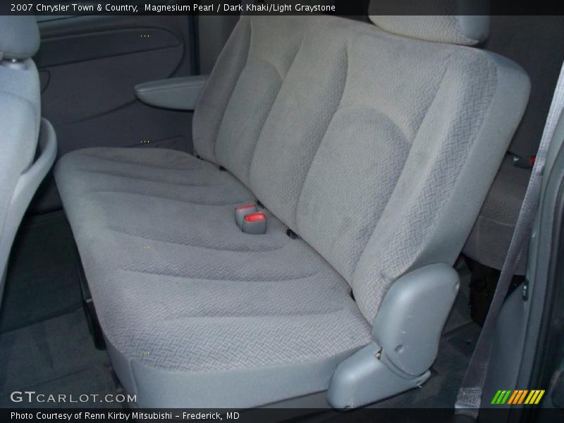 Magnesium Pearl / Dark Khaki/Light Graystone 2007 Chrysler Town & Country