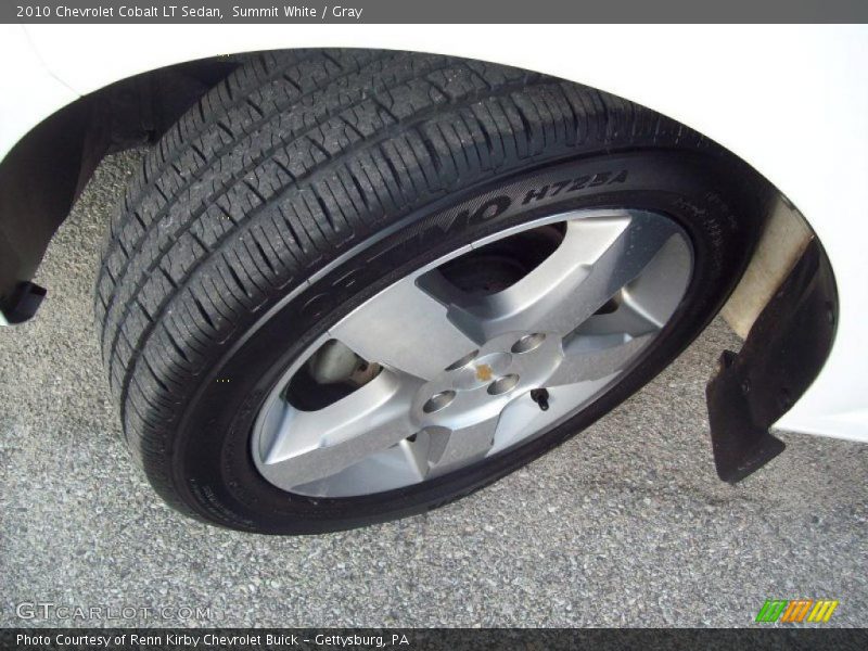 Summit White / Gray 2010 Chevrolet Cobalt LT Sedan