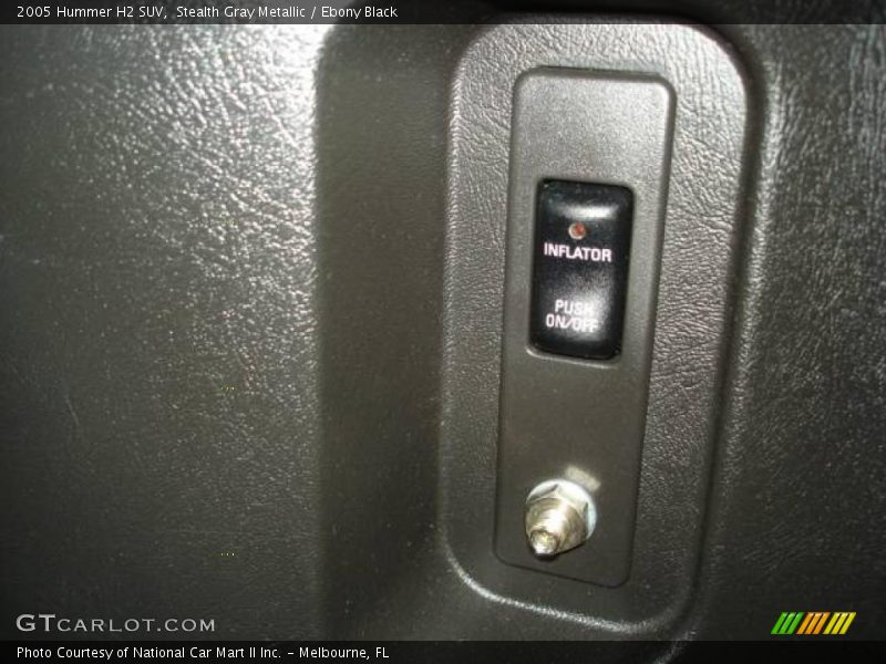 Stealth Gray Metallic / Ebony Black 2005 Hummer H2 SUV