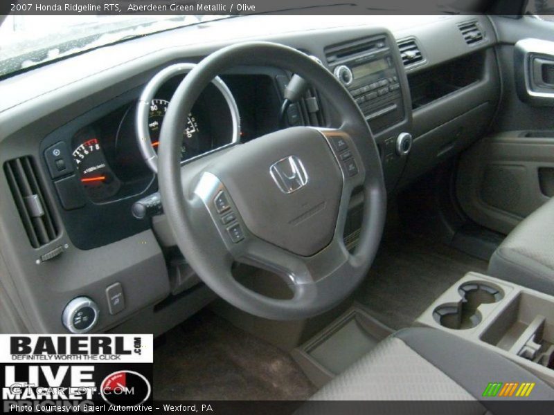 Aberdeen Green Metallic / Olive 2007 Honda Ridgeline RTS