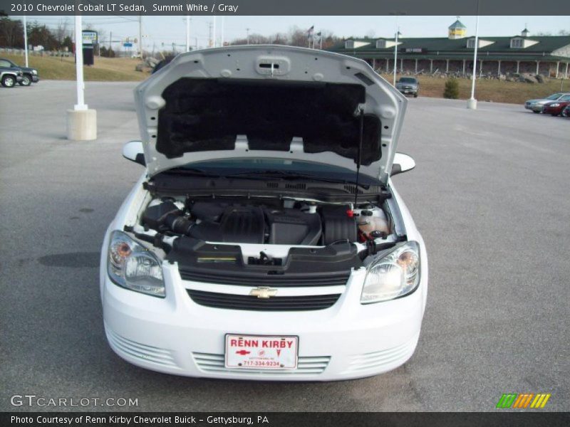 Summit White / Gray 2010 Chevrolet Cobalt LT Sedan