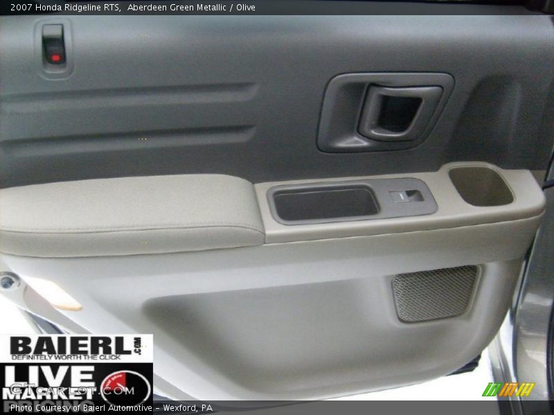 Aberdeen Green Metallic / Olive 2007 Honda Ridgeline RTS