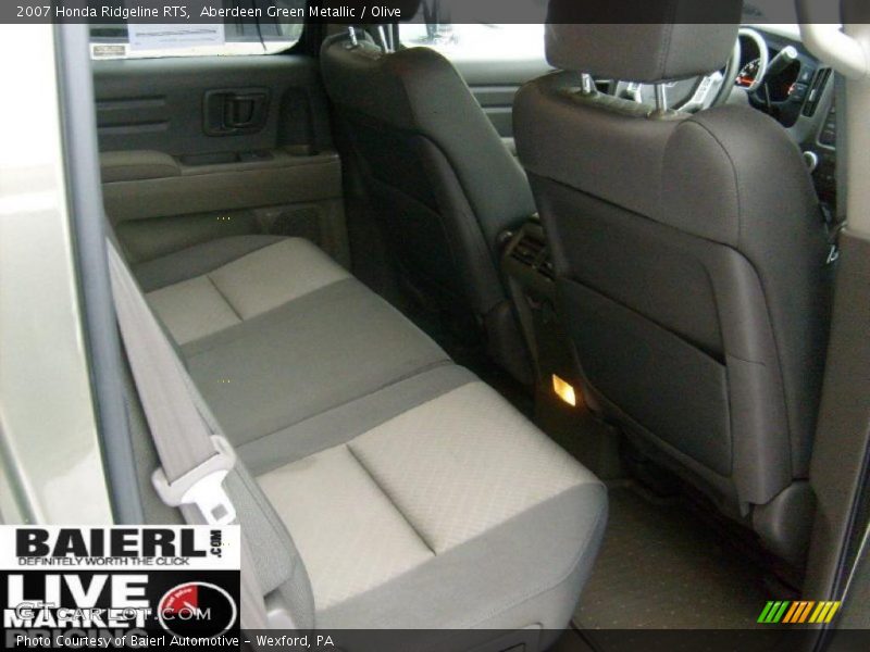 Aberdeen Green Metallic / Olive 2007 Honda Ridgeline RTS