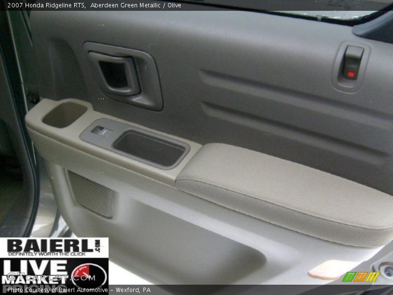 Aberdeen Green Metallic / Olive 2007 Honda Ridgeline RTS