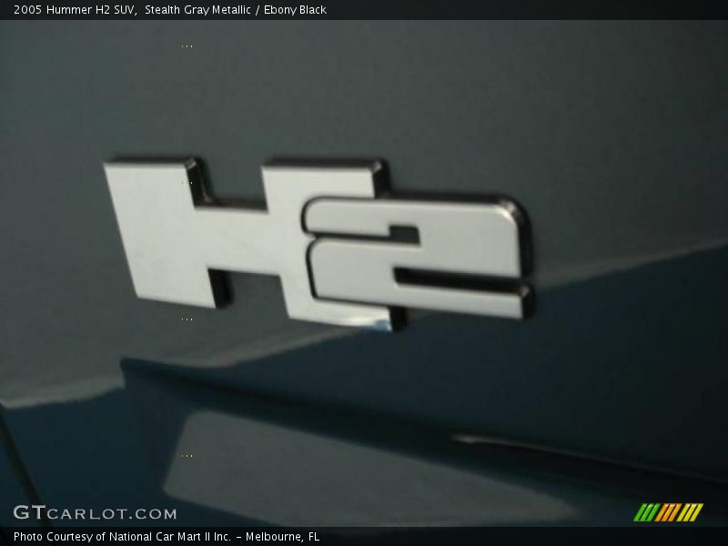 Stealth Gray Metallic / Ebony Black 2005 Hummer H2 SUV