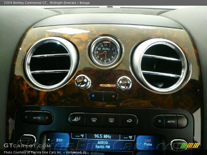 Midnight Emerald / Beluga 2004 Bentley Continental GT