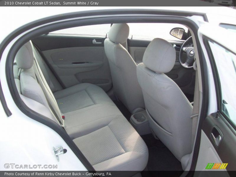 Summit White / Gray 2010 Chevrolet Cobalt LT Sedan