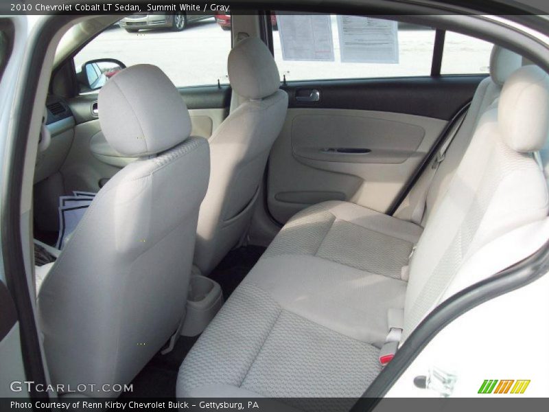 Summit White / Gray 2010 Chevrolet Cobalt LT Sedan