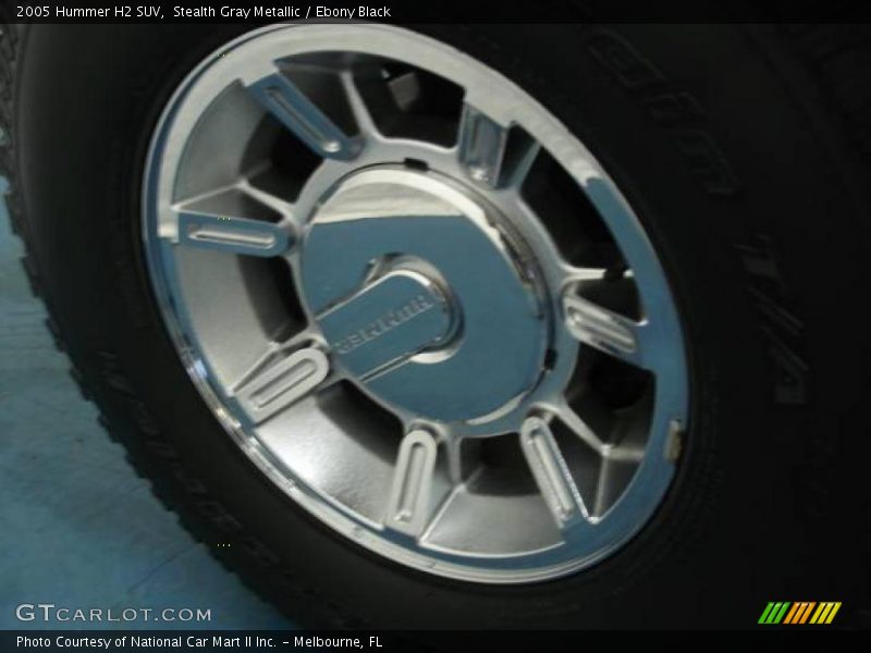 Stealth Gray Metallic / Ebony Black 2005 Hummer H2 SUV