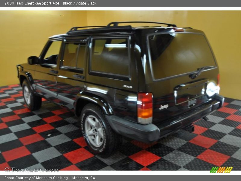 Black / Agate Black 2000 Jeep Cherokee Sport 4x4