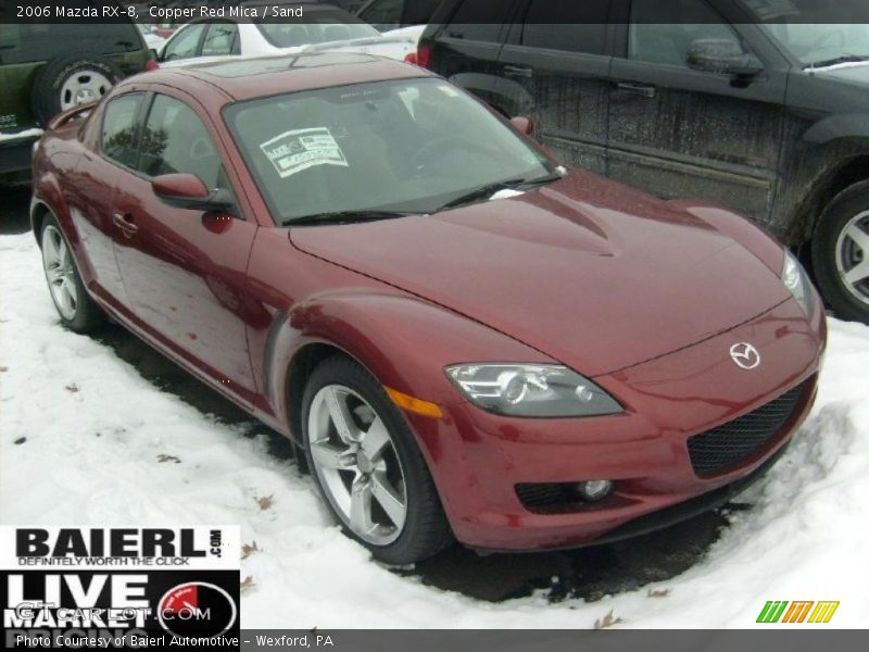 Copper Red Mica / Sand 2006 Mazda RX-8