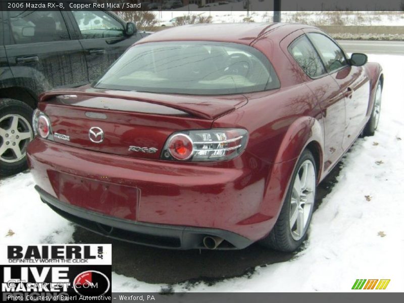 Copper Red Mica / Sand 2006 Mazda RX-8