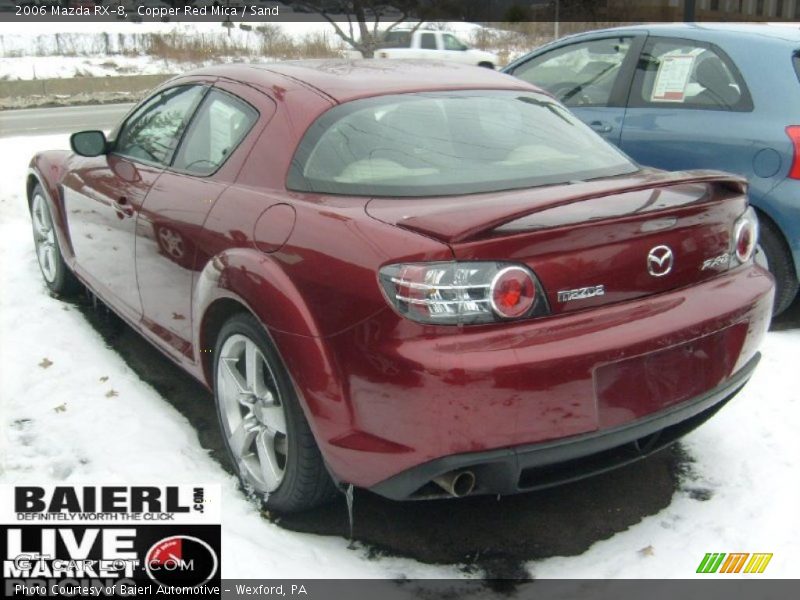Copper Red Mica / Sand 2006 Mazda RX-8