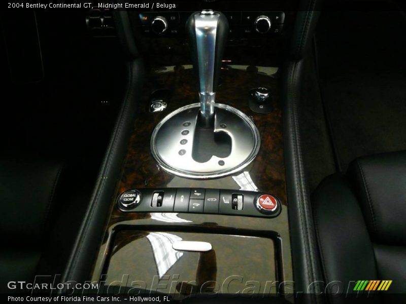 Midnight Emerald / Beluga 2004 Bentley Continental GT