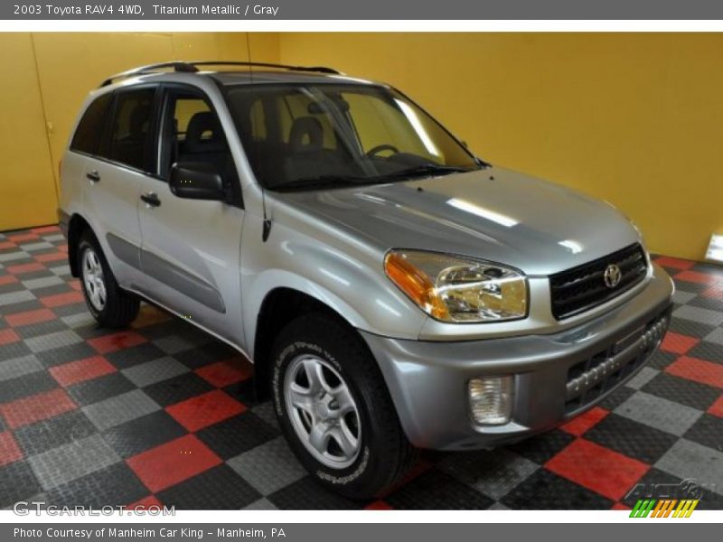 Titanium Metallic / Gray 2003 Toyota RAV4 4WD