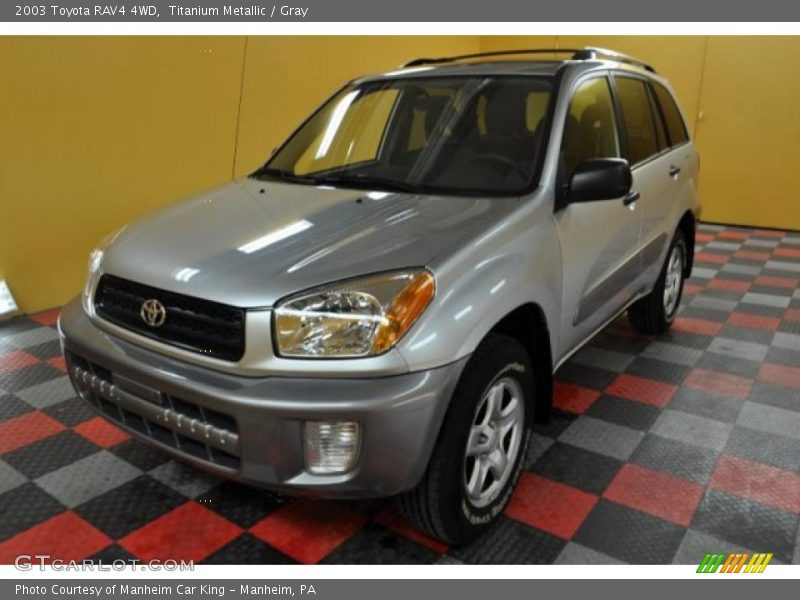 Titanium Metallic / Gray 2003 Toyota RAV4 4WD