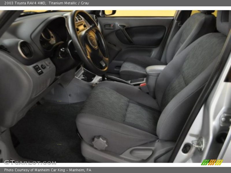 Titanium Metallic / Gray 2003 Toyota RAV4 4WD