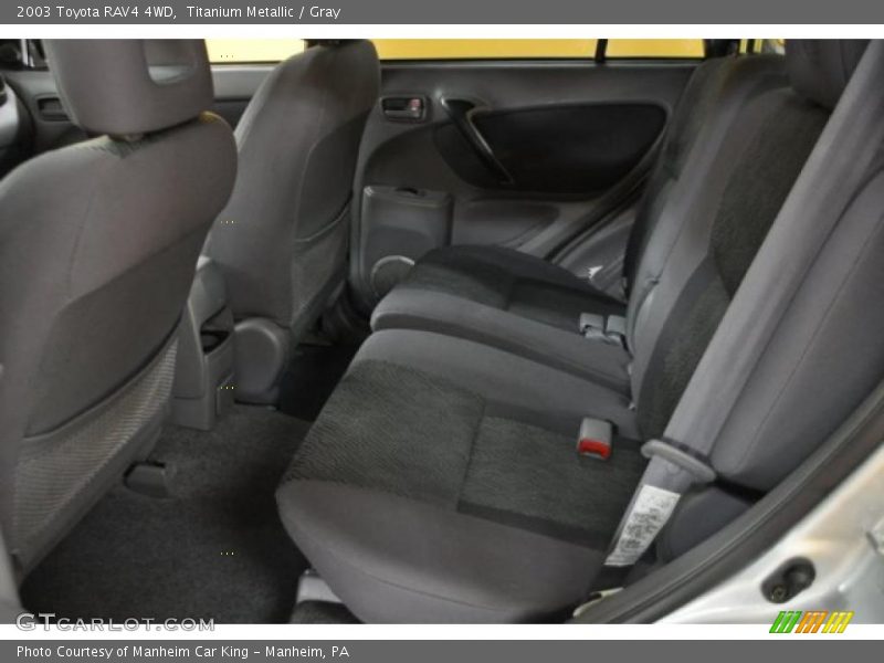 Titanium Metallic / Gray 2003 Toyota RAV4 4WD