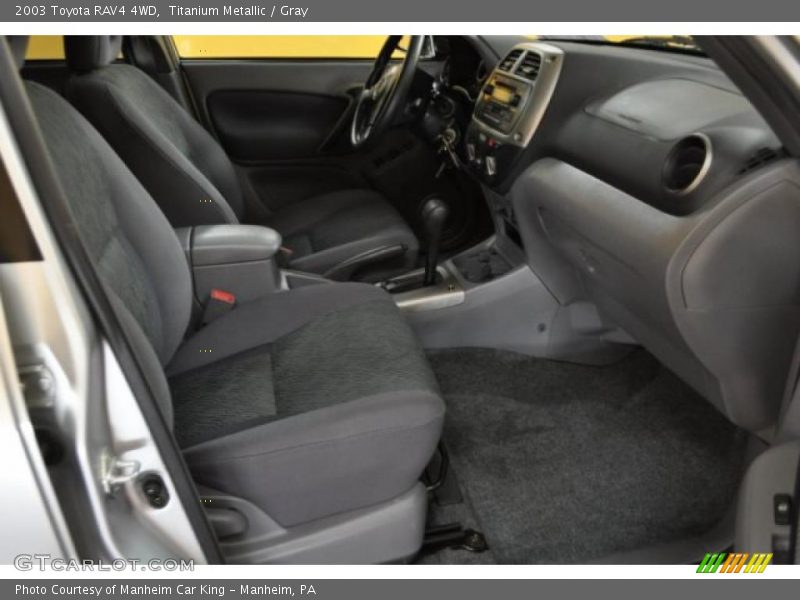 Titanium Metallic / Gray 2003 Toyota RAV4 4WD