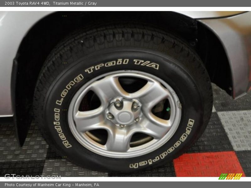 Titanium Metallic / Gray 2003 Toyota RAV4 4WD