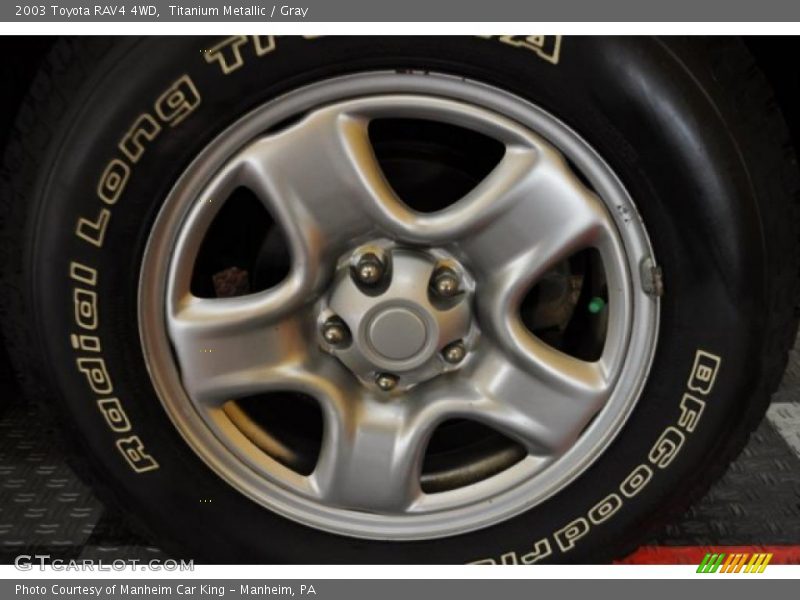 Titanium Metallic / Gray 2003 Toyota RAV4 4WD