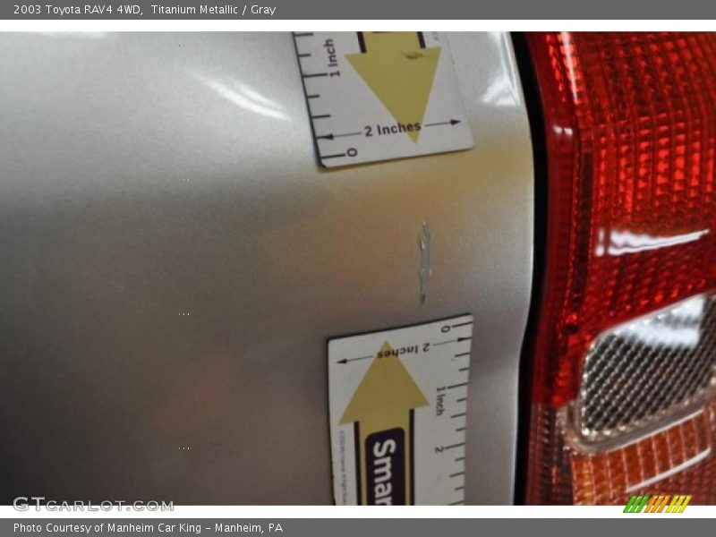 Titanium Metallic / Gray 2003 Toyota RAV4 4WD