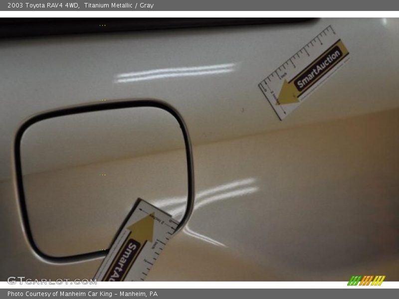 Titanium Metallic / Gray 2003 Toyota RAV4 4WD