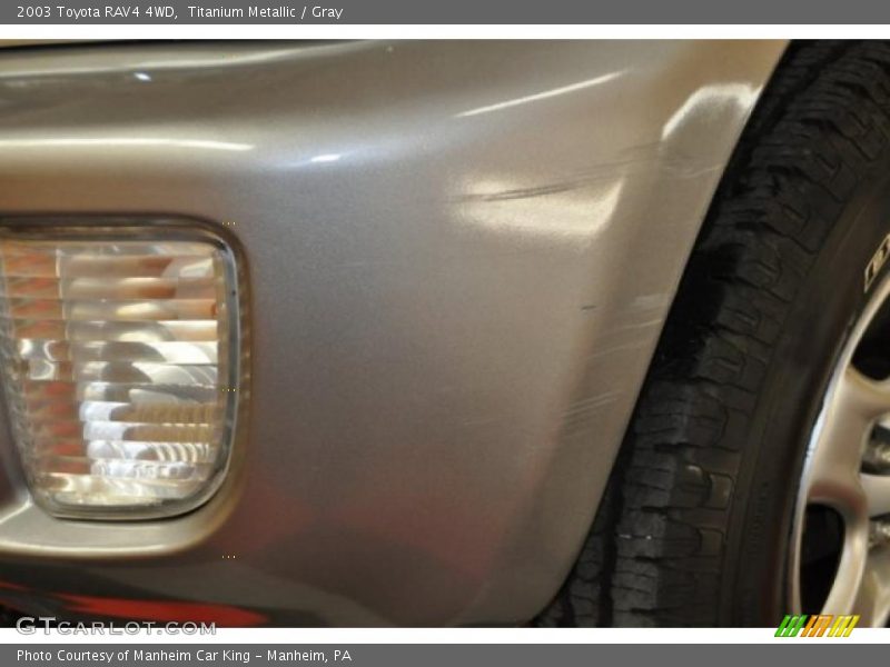 Titanium Metallic / Gray 2003 Toyota RAV4 4WD