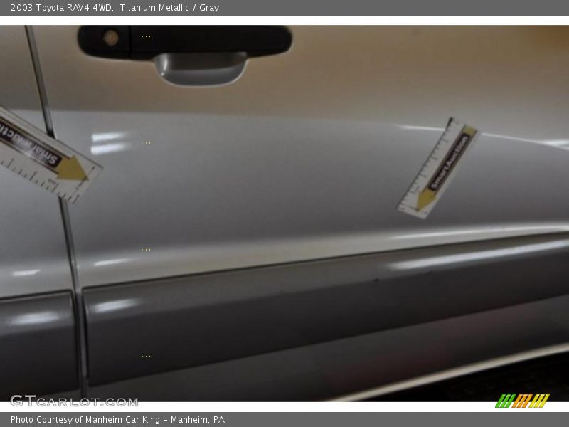 Titanium Metallic / Gray 2003 Toyota RAV4 4WD