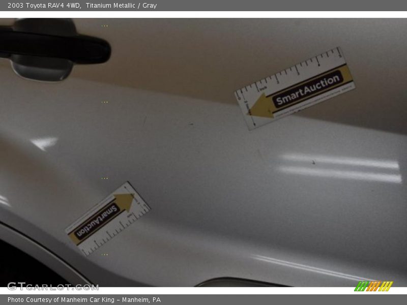 Titanium Metallic / Gray 2003 Toyota RAV4 4WD