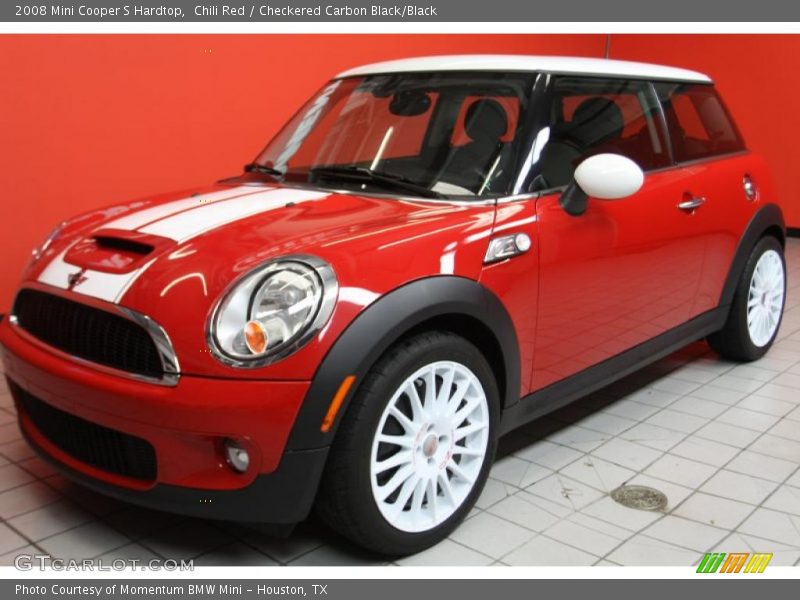 Front 3/4 View of 2008 Cooper S Hardtop