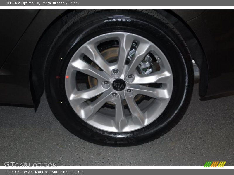 Metal Bronze / Beige 2011 Kia Optima EX