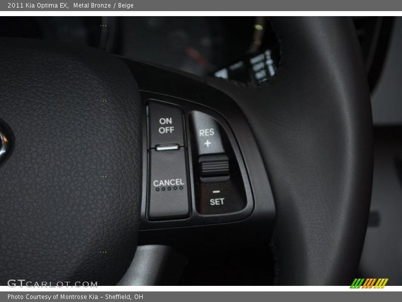 Metal Bronze / Beige 2011 Kia Optima EX