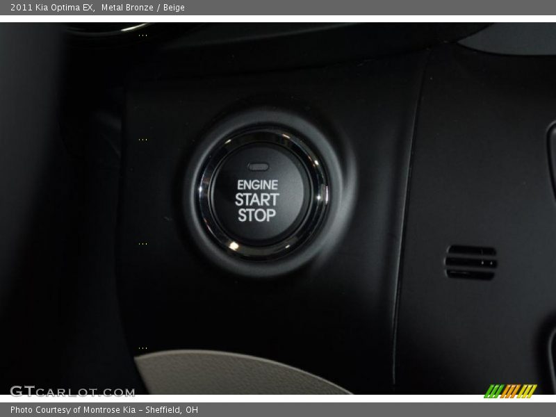 Metal Bronze / Beige 2011 Kia Optima EX