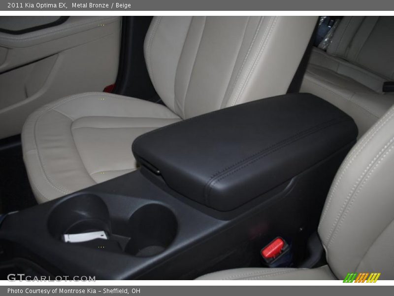 Metal Bronze / Beige 2011 Kia Optima EX