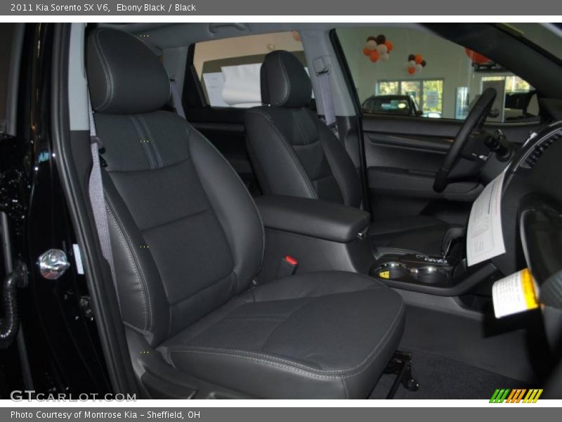 Ebony Black / Black 2011 Kia Sorento SX V6