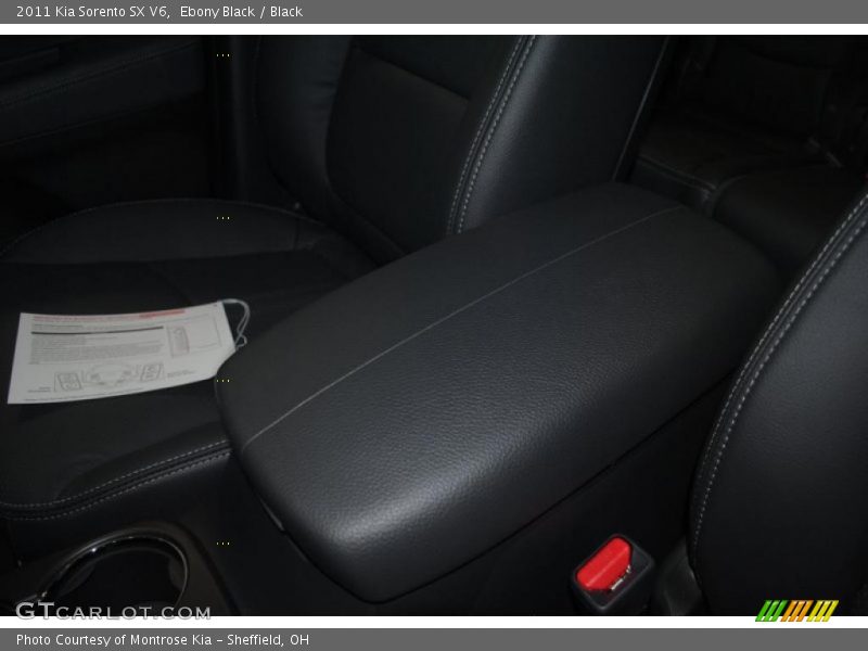 Ebony Black / Black 2011 Kia Sorento SX V6