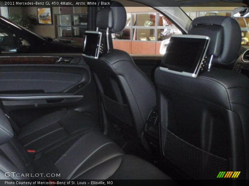Arctic White / Black 2011 Mercedes-Benz GL 450 4Matic