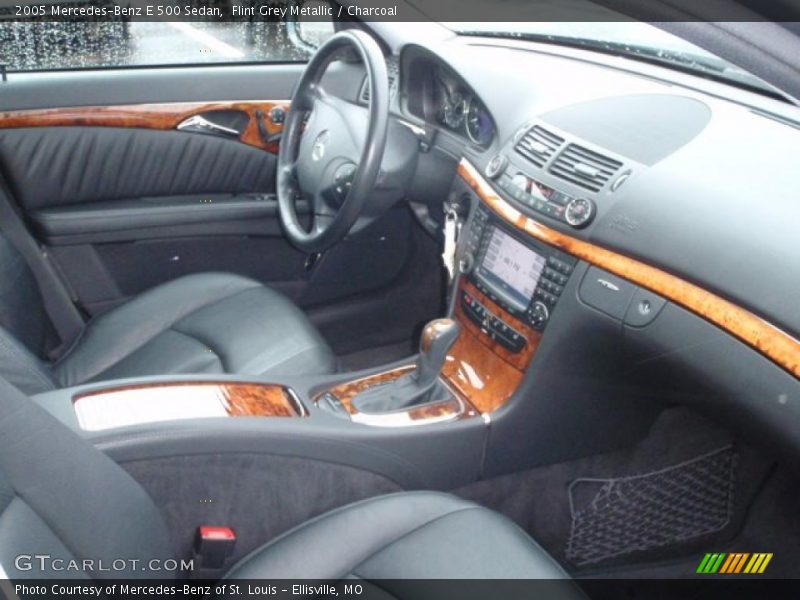 Flint Grey Metallic / Charcoal 2005 Mercedes-Benz E 500 Sedan