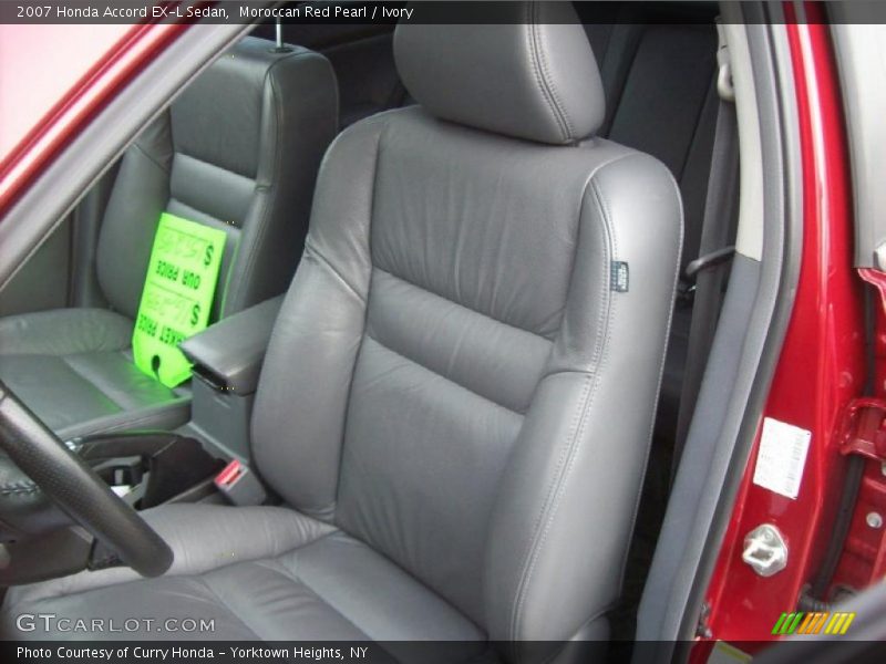 Moroccan Red Pearl / Ivory 2007 Honda Accord EX-L Sedan
