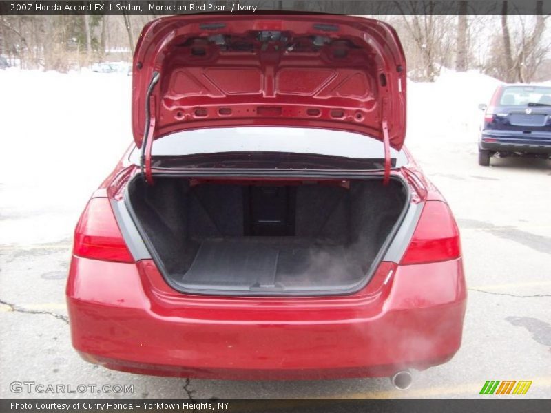 Moroccan Red Pearl / Ivory 2007 Honda Accord EX-L Sedan