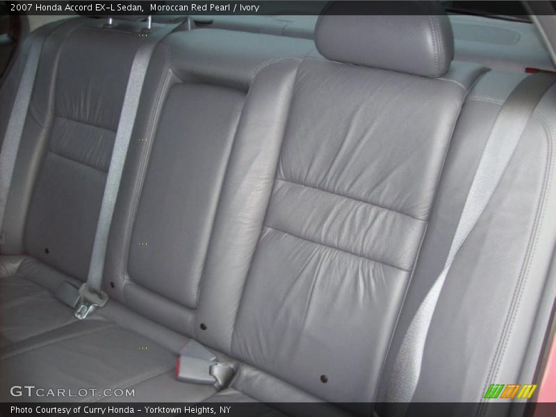 Moroccan Red Pearl / Ivory 2007 Honda Accord EX-L Sedan