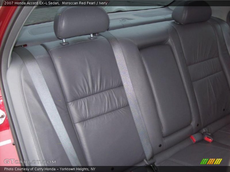 Moroccan Red Pearl / Ivory 2007 Honda Accord EX-L Sedan