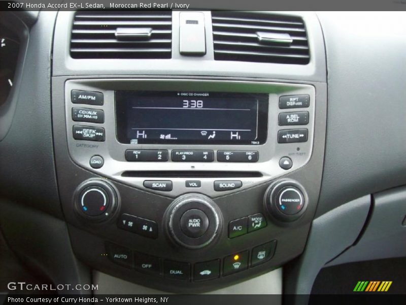 Moroccan Red Pearl / Ivory 2007 Honda Accord EX-L Sedan