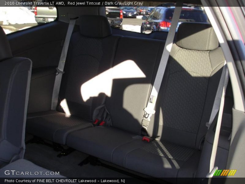 Red Jewel Tintcoat / Dark Gray/Light Gray 2010 Chevrolet Traverse LT AWD